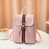 WOMEN's BAG Women's Bag 2020 New Printing Tap Tibetan Backpack Fashion Ribbon Backpack Practical