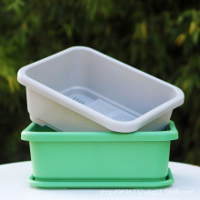 厂家直销阳台种菜盆加厚长方形塑料盆家庭蔬菜种植盆种菜神器