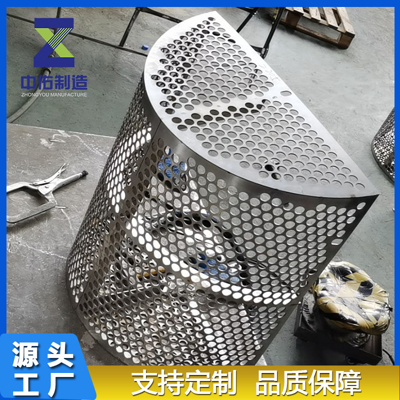 循环泵滤网 石膏泵口过滤 2205 1.4529材质 浆液排出滤网厂家加工