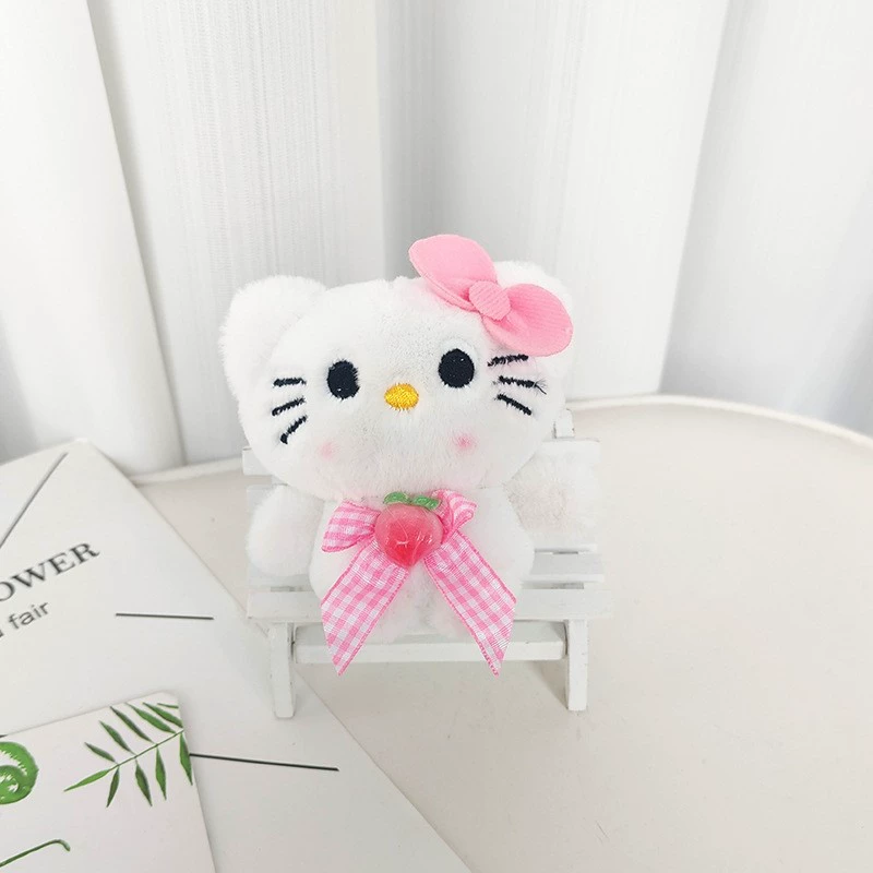Плюшевый подвесок (Sanrio), assorted персонажи, мягкие брелоки-куклы, прибл. 10–15 см, вес 0.03 кг