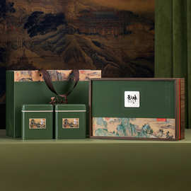 黄山毛峰2025新茶特级绿茶茶叶自己喝春茶礼盒罐装精选明前好茶