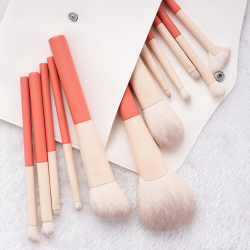 Holiday Series 12 Makeup Brush Sets Loose Powder Brush Eyeshadow Brush Foundation Brush Blush Brush Beauty Brush Complete Set Wholesale