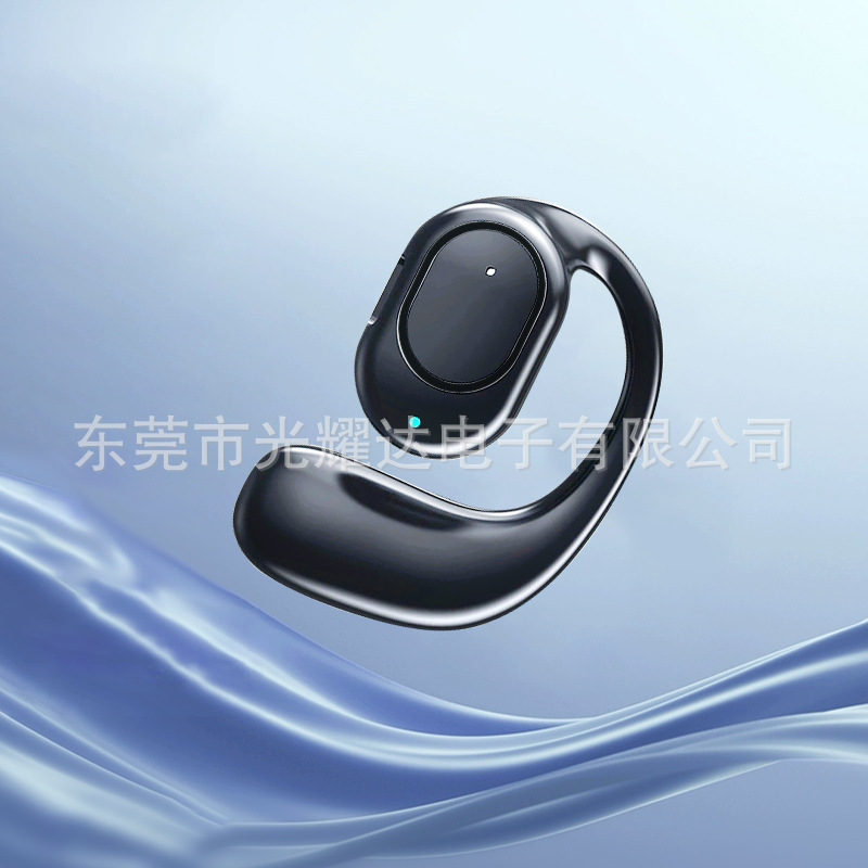 Nuevo auricular Bluetooth con orejas colgantes abiertas transfronterizas, duración de la batería de larga duración dedicada para deportes de carrera sin orejas abiertas de un solo oído