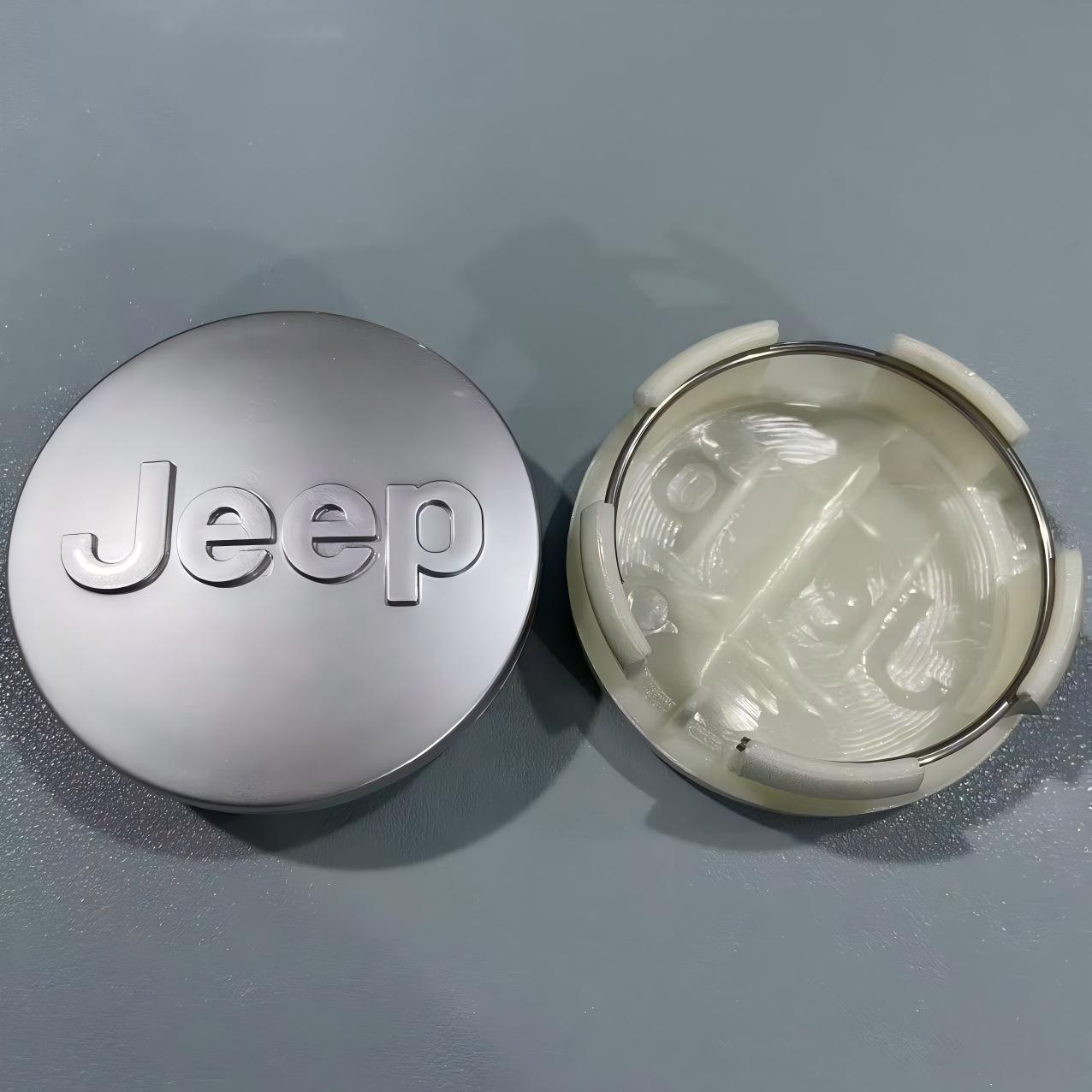 Adecuado para la cubierta central de la rueda Jeep, guía de pasajeros gratis, etiqueta de cubierta de neumático de automóvil Cherokee, etiqueta de cubierta de cubo de rueda