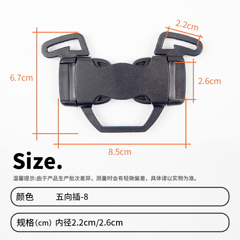 Five-way plug-8