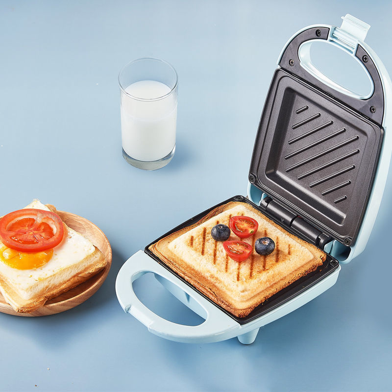 Smart Cooker Light Breakfast Machine Sandwich Electric Baking Pan Toaster Press Grill Sandwich Machine Bread Machine Cross-Border