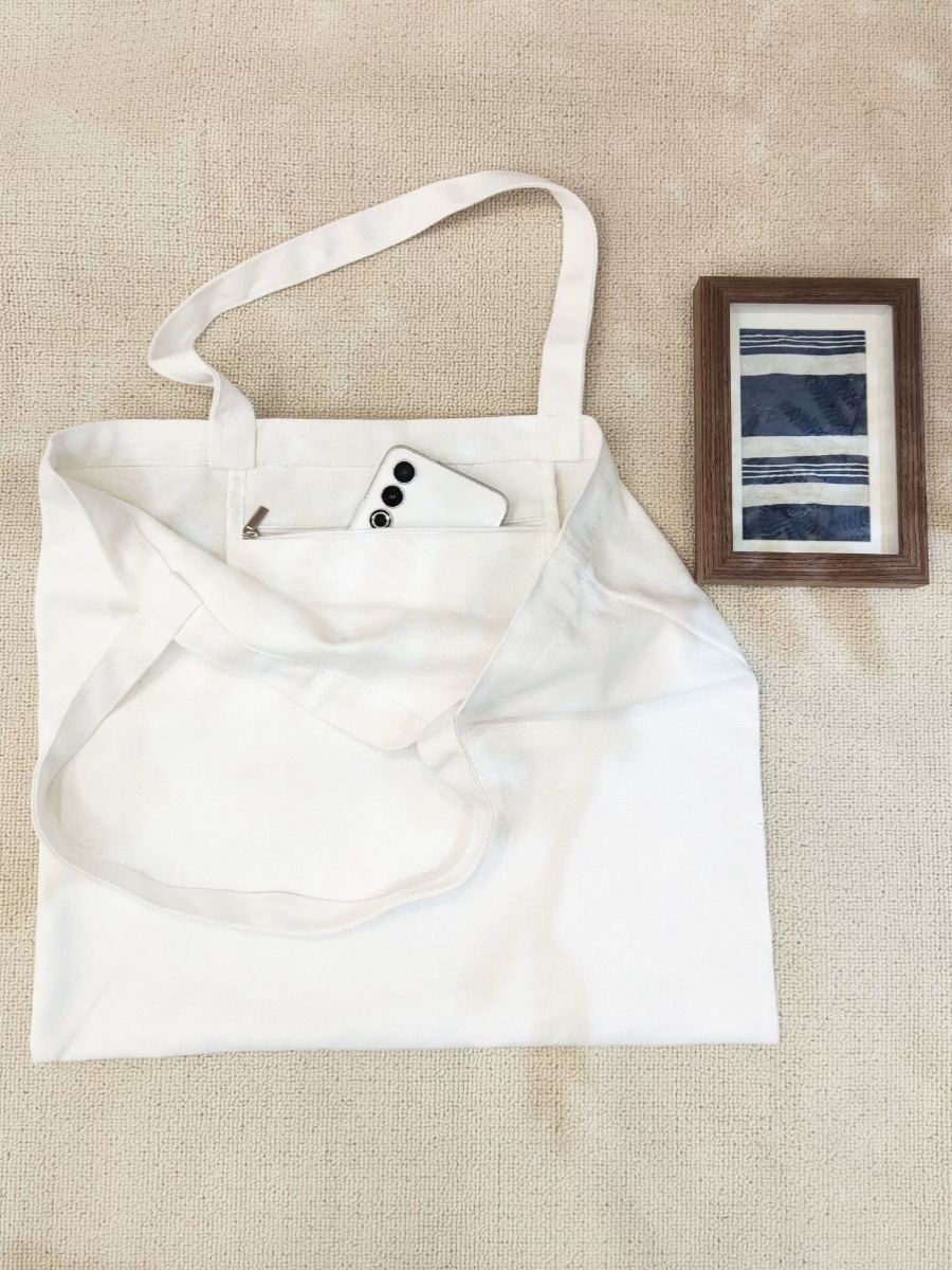 扎染帆布袋蓝染布包蜡染袋植物染色diy草木染敲拓染