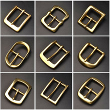 男士实心纯黄铜针扣皮带头黄铜皮带扣裤带头休闲百搭卡子配3.5cm