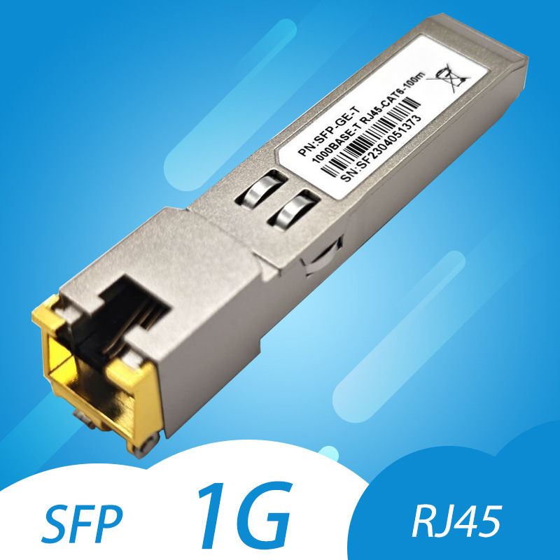 Sfp-Ge-T 1000Base-T Transceiver Rj45 Gigabit Optical to Ethernet Module Cross-Border