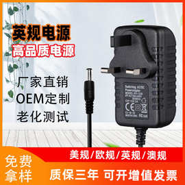 12V2A英规电源适配器5V2A 5V6V9V12V1A 12V3A 15V2A24V1A英规电源