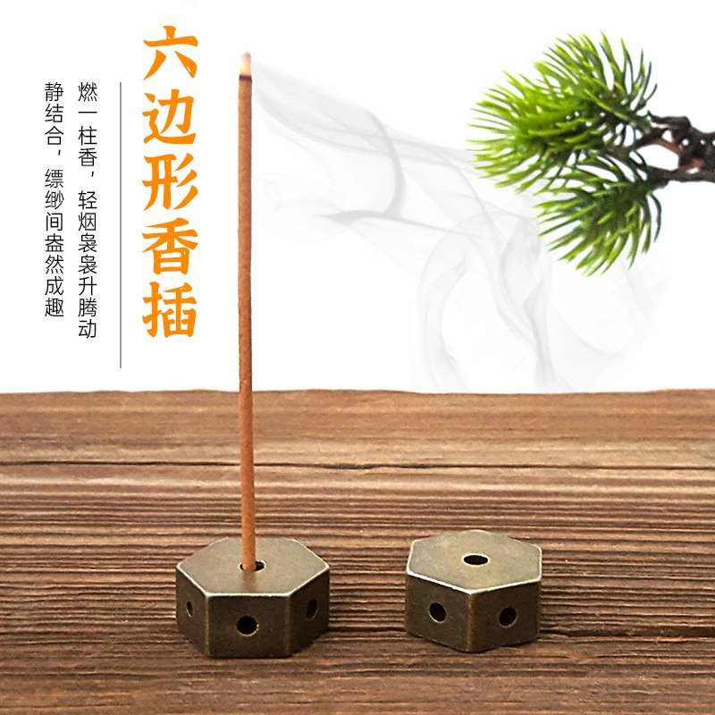 Фабрика ретро шестиугольник небольшой ладан пористая нить ароматизированные вставки аксессуары для домашнего обихода ладан небольшой ладан украшения
