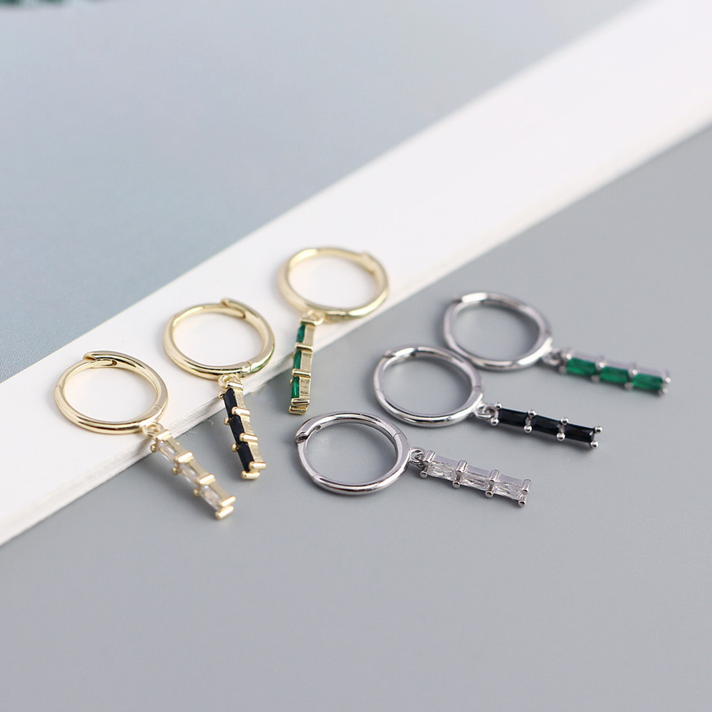 5g Weight 0.03µm Gold Plating Thickness Electroplating Gold Plating Process 925 Sterling Silver Ear Needle Material 18K Real Gold Plated, Platinum Plated Plating Material Zircon Inlay Material Drop Earrings Classification 1 Pair Quantity Daily Occasion 925 Sterling Silver Material Geometric Pattern Women's Gender Simple Style, Shiny Style Inlay Craft 1 Pair 925 Sterling Silver Zircon Geometric Drop Earrings 12