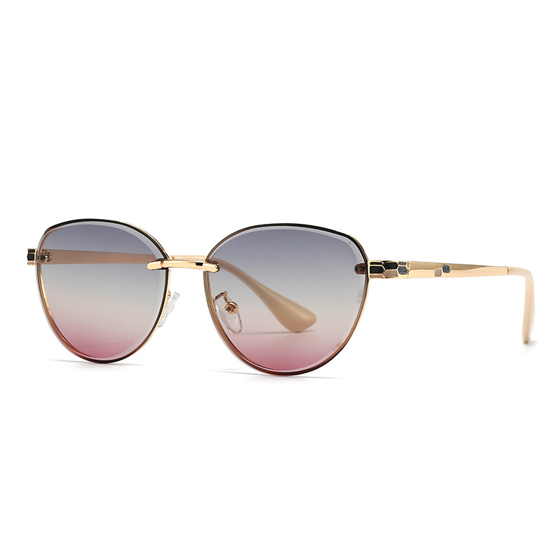European and American Modern Retro Narrow Sunglasses High-End Women's Ins Style Sunglasses Versatile Trendyy Sunglasses 2506_voghion.com