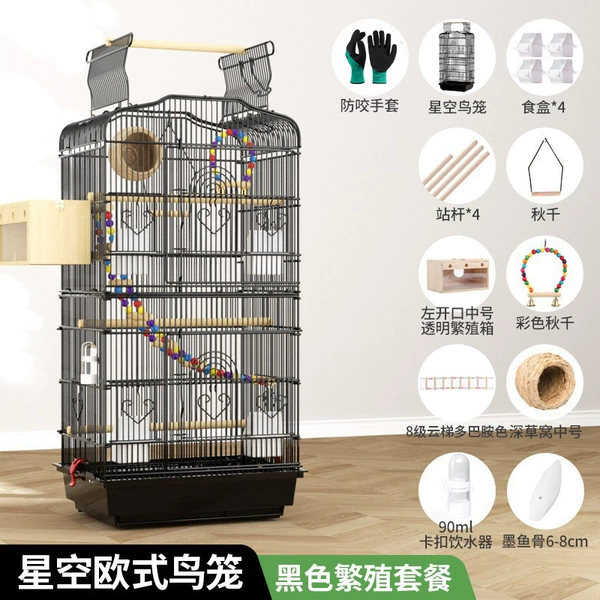 Starry Sky European style-black breeding set meal