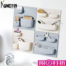 strong wall hooks shelf adhesive storage organizer。