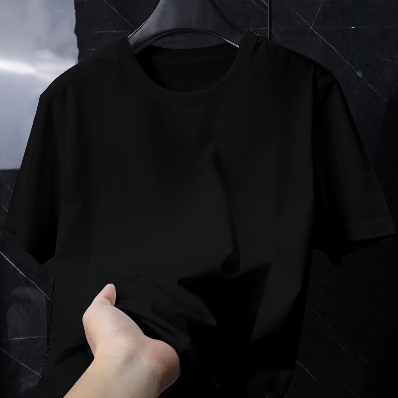 Comercio exterior explosión impresa camiseta de manga corta letras creativas para hombres y mujeres W diseño pareja camiseta de verano suelta camiseta mujer