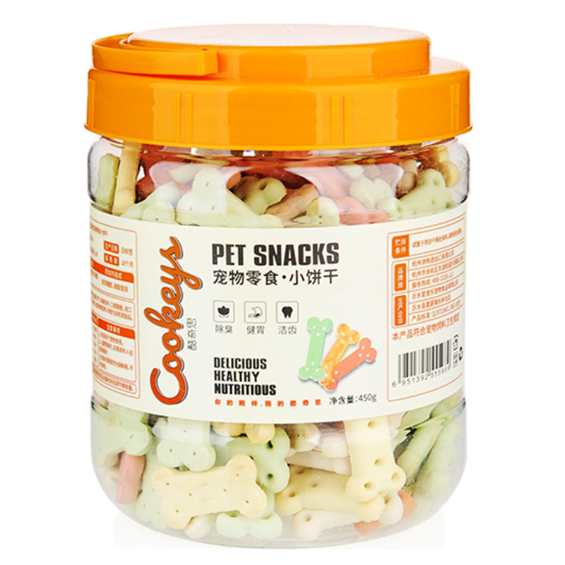 Snack desodorizador para perros 450g perros palillos de dientes limpiadores de dientes para cachorros adiestramiento Teddy Bear mascotas