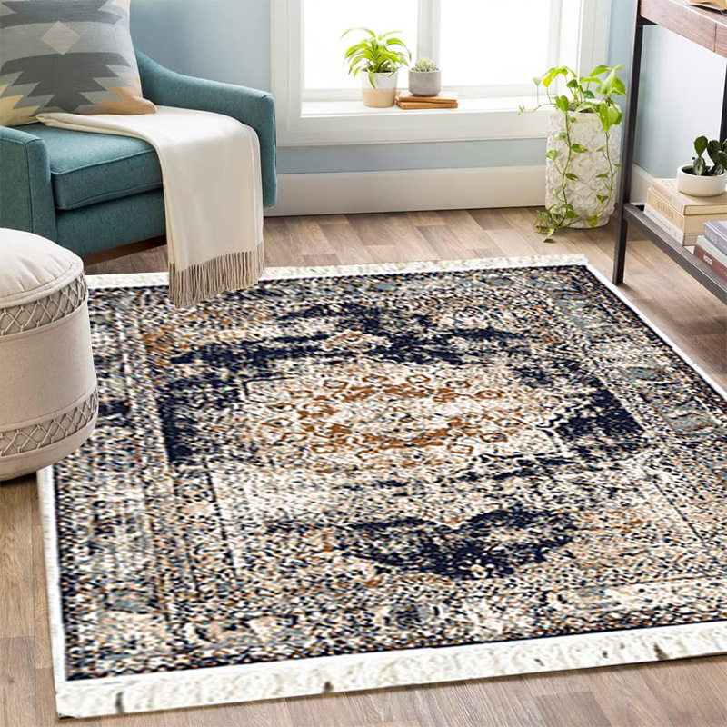 ethnic non-slip carpet for living room