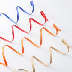 Fu bucket decoration band woven band Chinese New Year's Eve flower bucket accessories floating ribbon floral shape fresh flowers flower shop wholesale