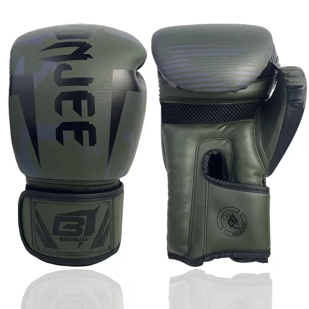 Bronjee Boxing Gloves Army Green