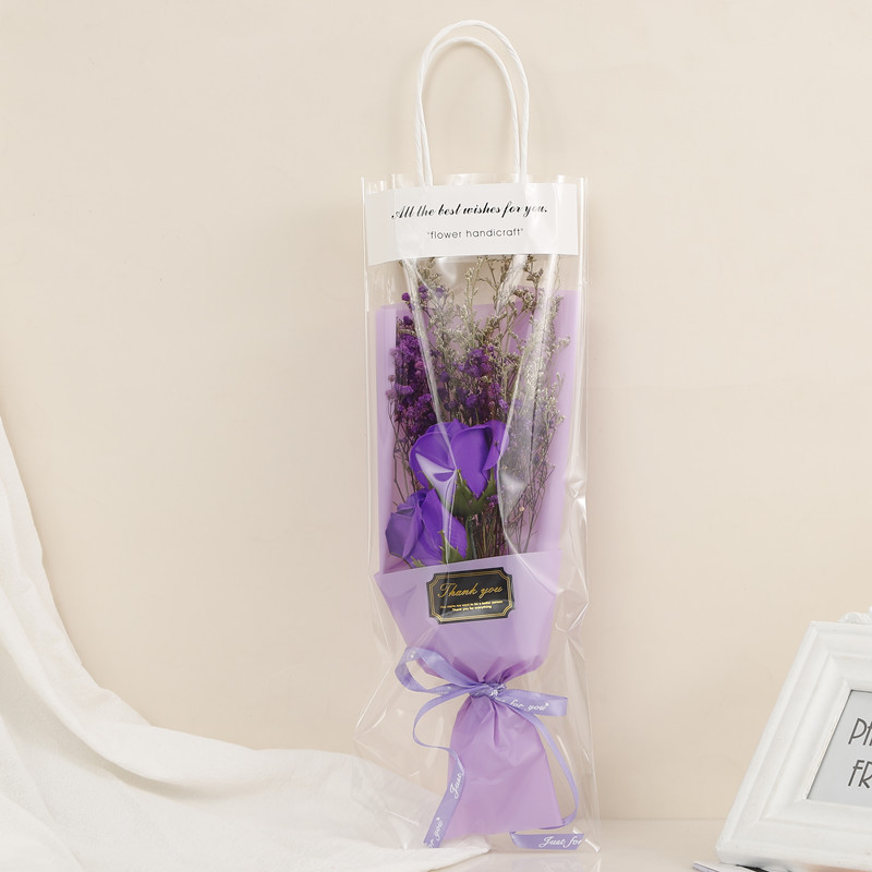 Sanba diosa Festival bolsa portátil estrellada Rosa ramo seco para niños y niñas, esposa y novias regalo de cumpleaños