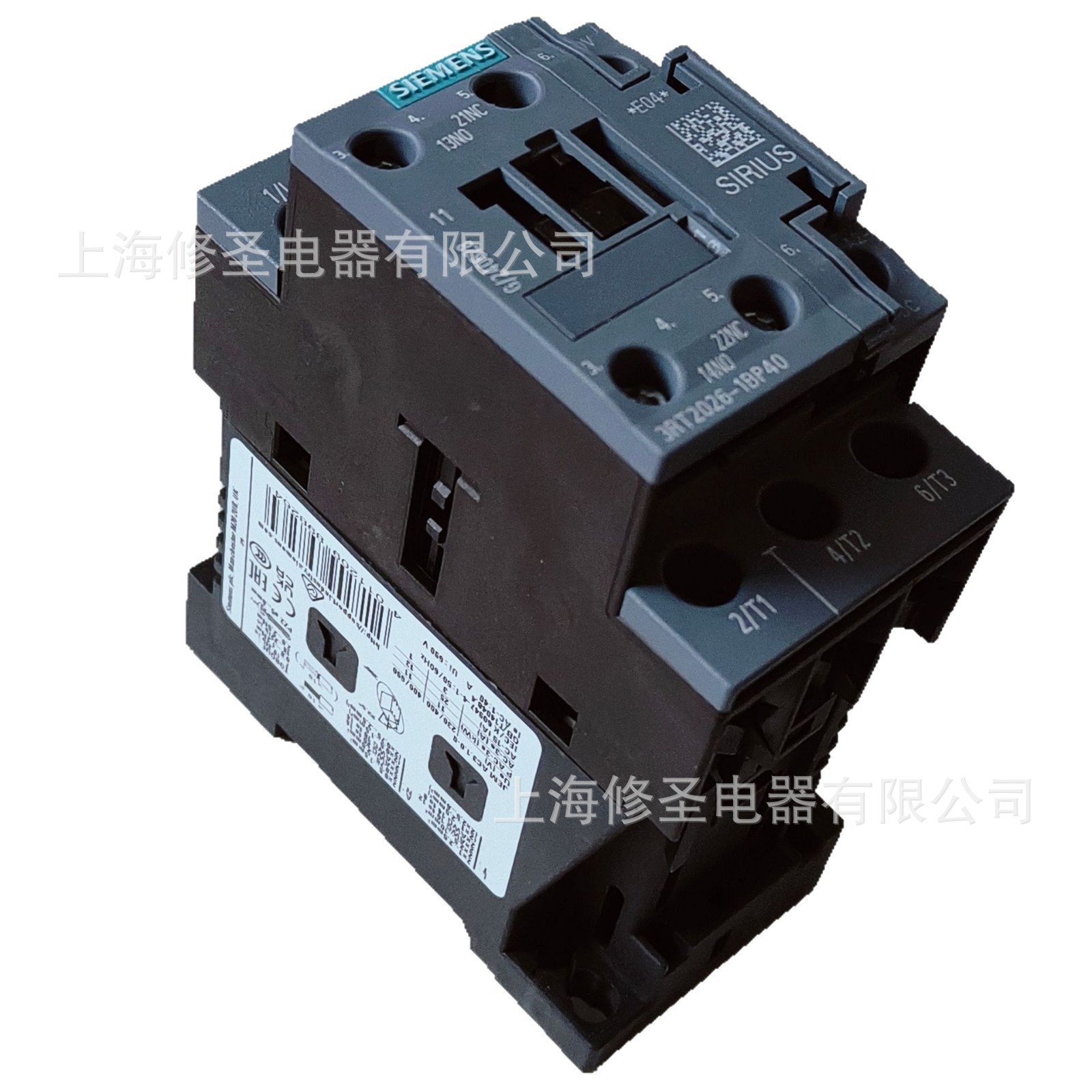 只做正品西门子接触器3RT2026替代3RT1026另配顶装/侧挂辅助优惠