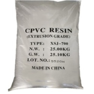 Cpvc Resin Raw Materials High Dimension Card Chloride Polyvinyl Extrusion Grade