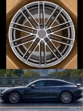 适用保时捷锻造轮毂卡宴718Taycan帕拉梅拉Macan20 2122寸911改装