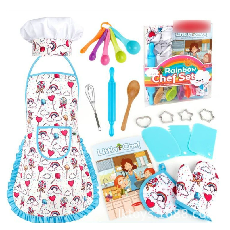 Семейная игрушка кухонная утварь комплект фартук