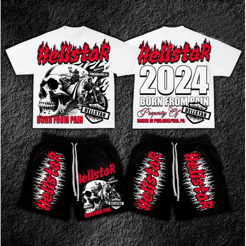 2026 verano 3D creativo impresión digital de cuello redondo camiseta set de pantalones cortos