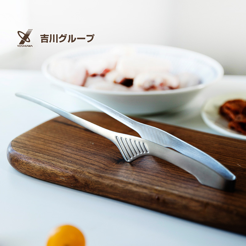 吉川 (ヨシカワ) 日本輸入ステンレス食品クリップ焼肉クリップ料理クリップバーベキュークリップステーキクリップ|undefined