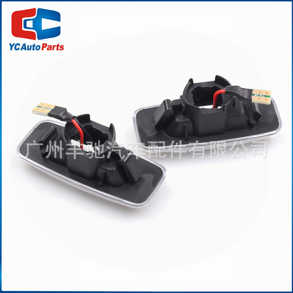 Adecuado para Nissan Xuanyi LED dinámico intermitente lateral ala guardabarros luz azul pájaro Teana agua que fluye dirección lateral Luz