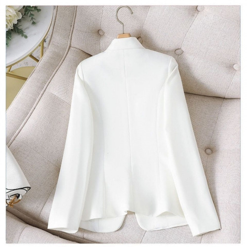 Short Women's Spring/ Autumn New Single-Button Professional Suit, Korean-Style Slim-Fit, Figure-Slimming Jacket for Petite and Short Statured Women—Trendy