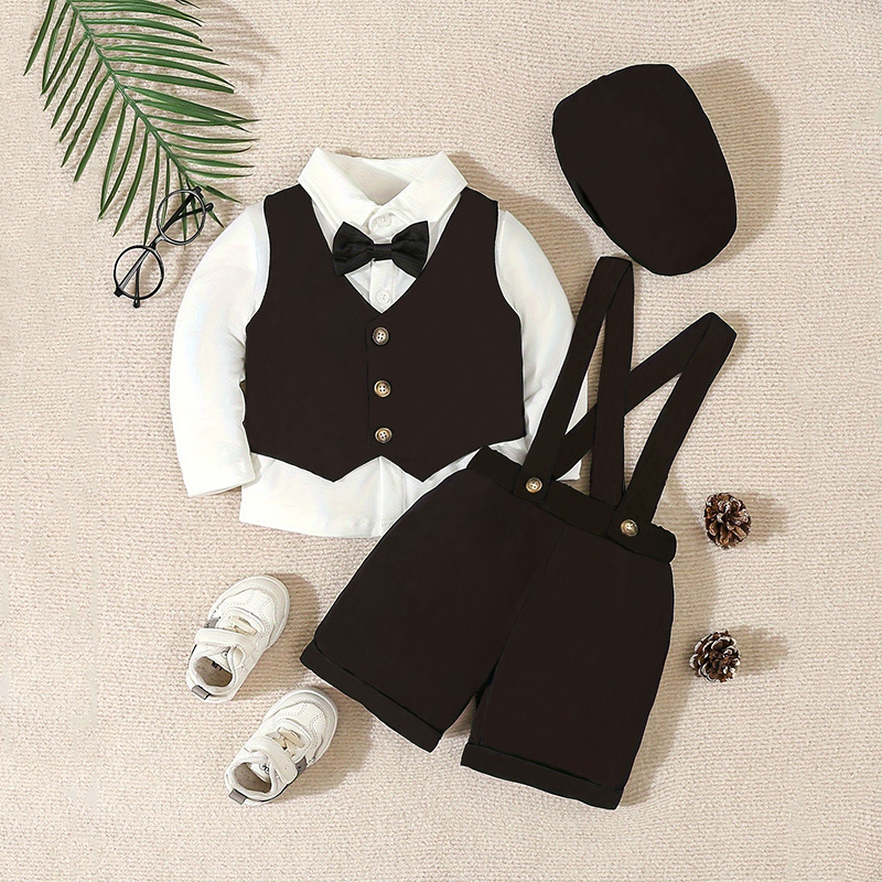 106059819@qq.com Abito formale da ragazzo per commercio estero, tuta da uomo con papillon per il primo compleanno del bambino, abito per bambini per pianoforte_voghion.com