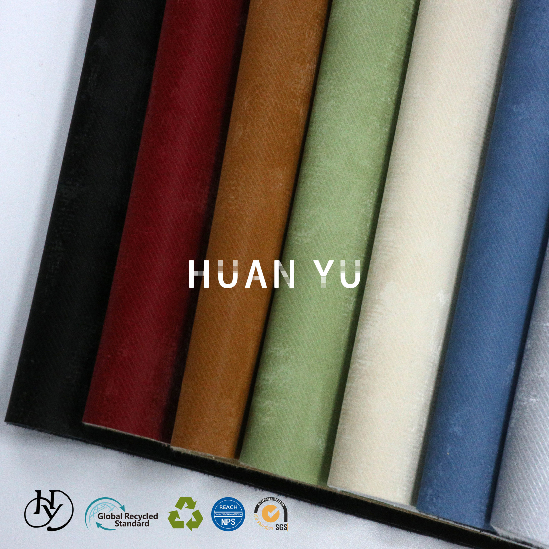 厂家直销PU仿棉绒底斜纹滑面磨砂纹箱包相册包装家具女包沙发皮料