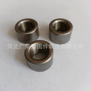 多工位冷镦加工M5-M22圆接头螺母加长加厚烧焊圆接头螺母非标定制