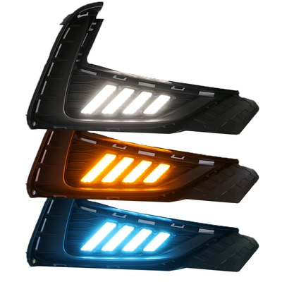 21 models of MG5 daytime: Gündüz işıqları - mustang-model-upgraded-with-three-color-light-scanningone-pair