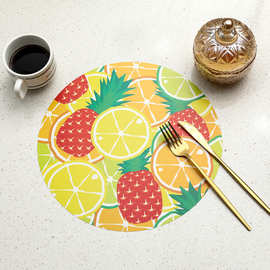 pp餐垫新款批发跨境爆款ins风卡通防水隔热防烫杯垫家用餐桌垫