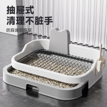 铁网犬定点排便小狗防踩屎盆宠物砂盆狗狗宠物加高可包邮一件代发