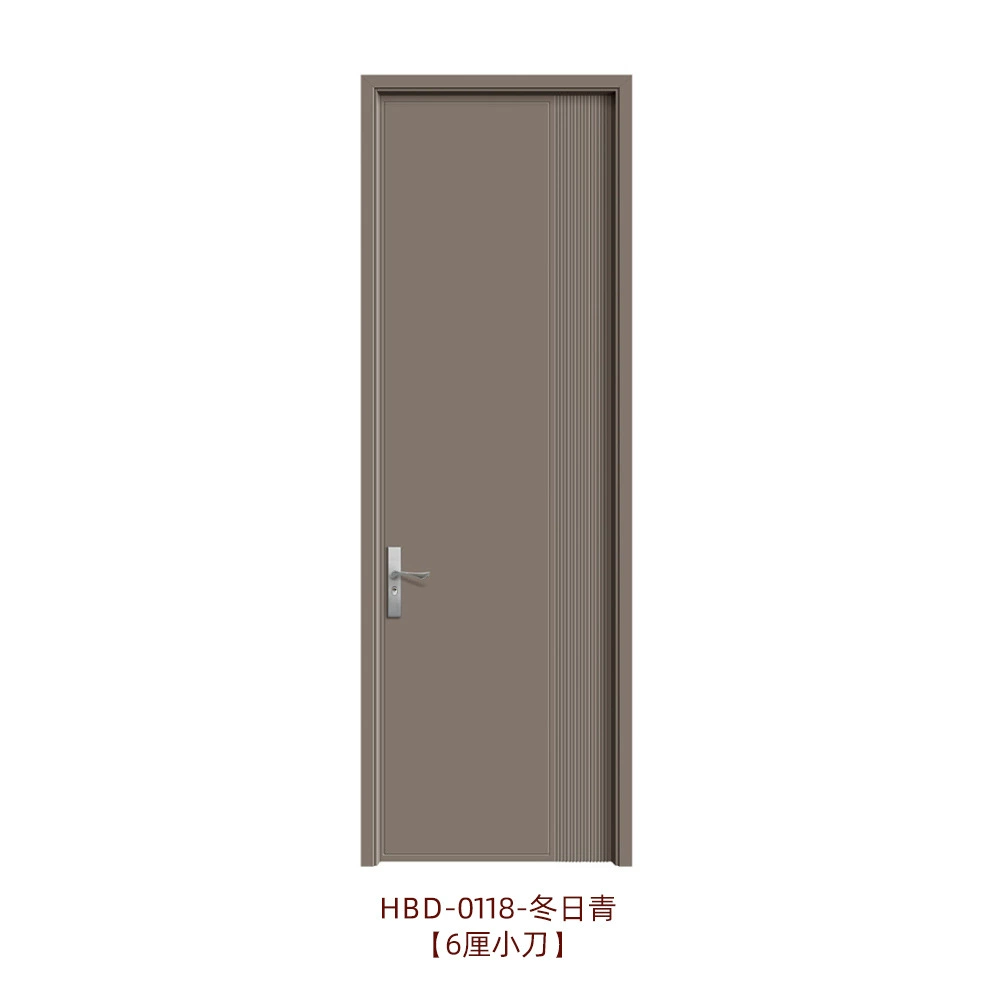 П solid wood carved door interior door solid wood door custom bedroom door paint-free flat panel invisible door grille invisible door wall panel