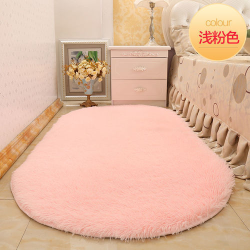 Solid Color Silk Fleece Instagram Style Living Room Coffee Table Bedside Girl's Room Sofa Plush Tie-Dye Photo Mat Fully Spread
