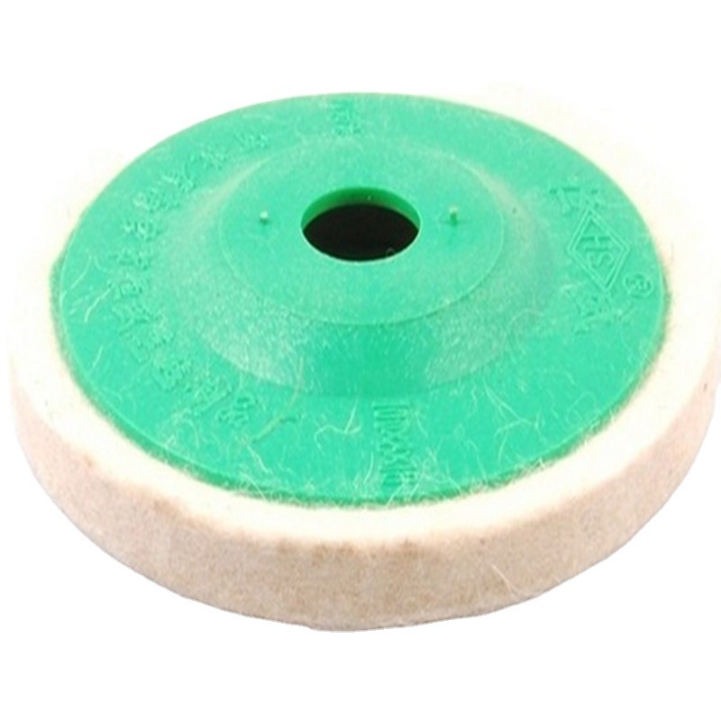 [Suministro] Rueda de lana 100 rueda de lana Bola de pulido rueda de fieltro Rueda de pulido de acero inoxidable 100*16