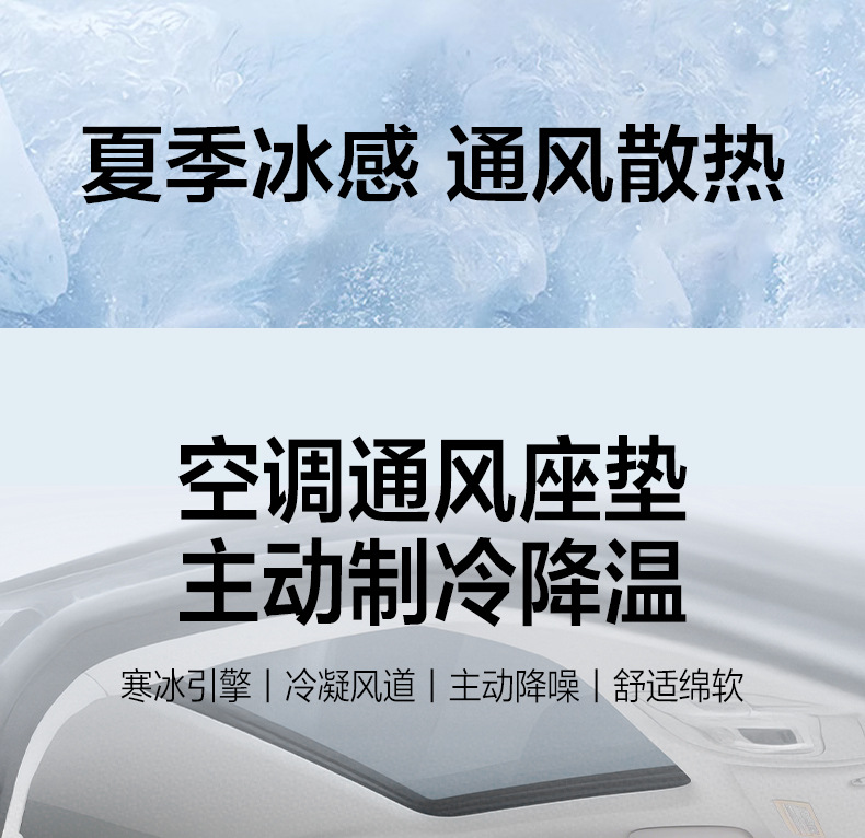 Patriot Car Ventilation, Heating, and Massage Integrated Seat Cushion, All-Season Universal Seat Cushion, Light Luxury High-End 2026 New Model