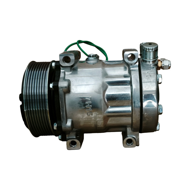 Automobile Air Conditioning Compressor Suitable for 508/2Pk/24V Upper Screw Thread Engineering Vehicle Sanden Sd7H15 709