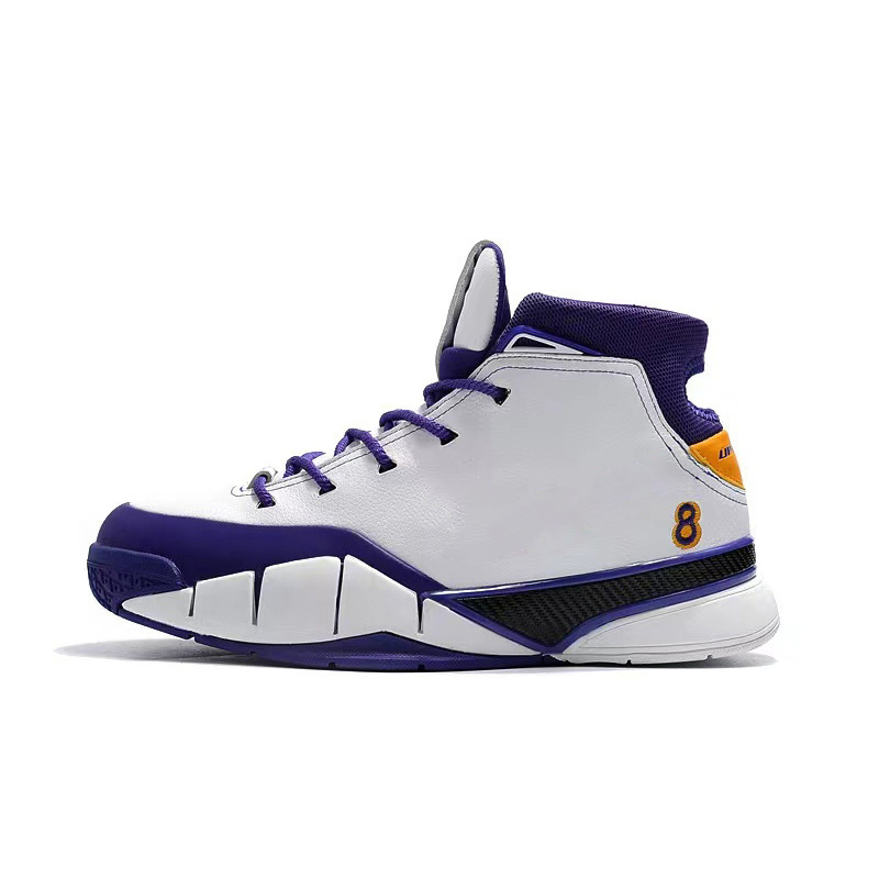 Kobe 2k4 zapatos de baloncesto de hombre Kobe 1 negro amarillo 2 Lakers oro púrpura 3 azul negro Mamba moda retro image 18