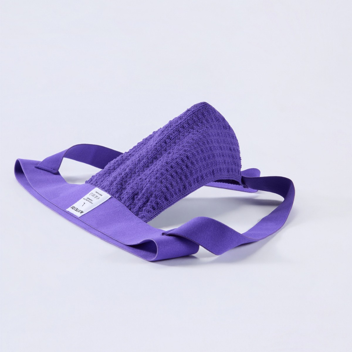 2026 calzoncillos masculinos de cintura baja de doble Ding sexy tejido malla transpirable tanga deportiva Fitness Cross - Border Big Yard