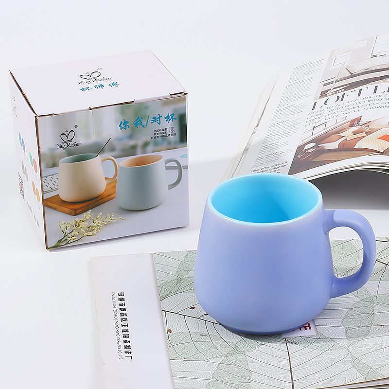 Taza de Cerámica para Pareja Cerámica Decorativo para El Hogar