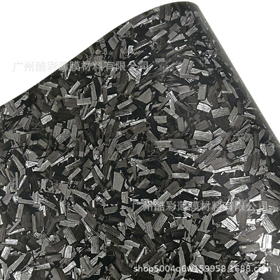 Pet Color-Changing Film Forged Carbon Auto Color Change Film - pet-bright-flower-carbon-silver-152m16m