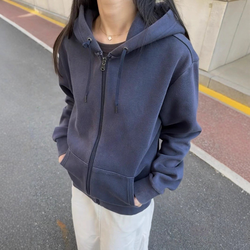 Cross-Border Ten-Color Rl Basic Pony Embroidered Logo Hooded Sweatshirt for Men and Women Trendy Zipper Jacket Cross-Border Ten-Color Rl Basic Pony Embroidered Logo Hooded Sweatshirt for Men and Women Trendy Zipper Jacket