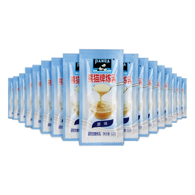 Закажите 100 пакетов сгущенного молока марки Panda 12 г оригинальной сгущенного молока небольшая упаковка Coffee Mate Бесплатная доставка